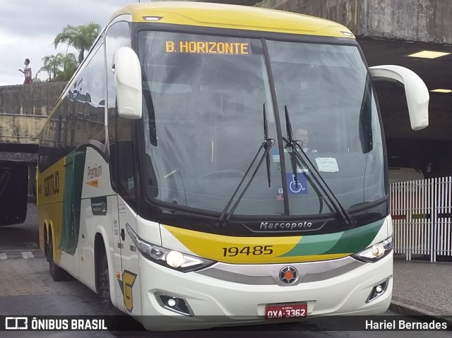 Empresa Gontijo de Transportes 19485 na cidade de Belo Horizonte, Minas Gerais, Brasil, por Hariel Bernades. Número da foto: #11185102.
