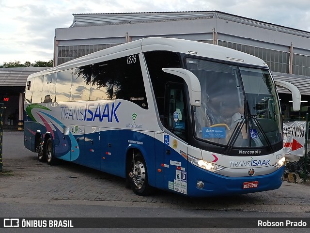 Trans Isaak Turismo 1276 na cidade de São José dos Campos, São Paulo, Brasil, por Robson Prado. ID da foto: 11186407.