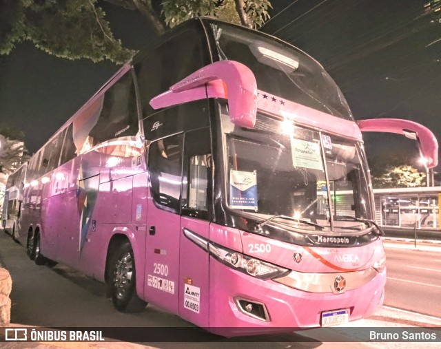 Nova América Turismo 2500 na cidade de Belo Horizonte, Minas Gerais, Brasil, por Bruno Santos. ID da foto: 11185950.