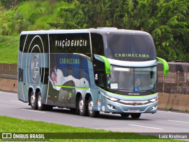 Viação Garcia 86026 na cidade de Aparecida, São Paulo, Brasil, por Luiz Krolman. Número da foto: #11185443.
