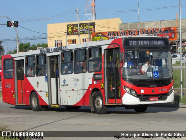 Itajaí Transportes Coletivos 2021 na cidade de Campinas, São Paulo, Brasil, por Henrique Alves de Paula Silva. Número da foto: #11186333.