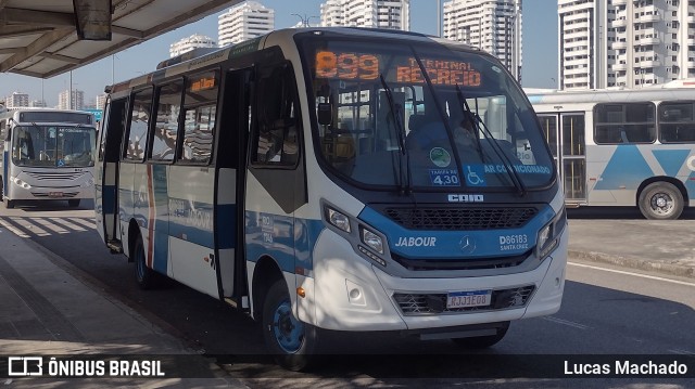 Auto Viação Jabour D86183 na cidade de Rio de Janeiro, Rio de Janeiro, Brasil, por Lucas Machado. Número da foto: #11185049.