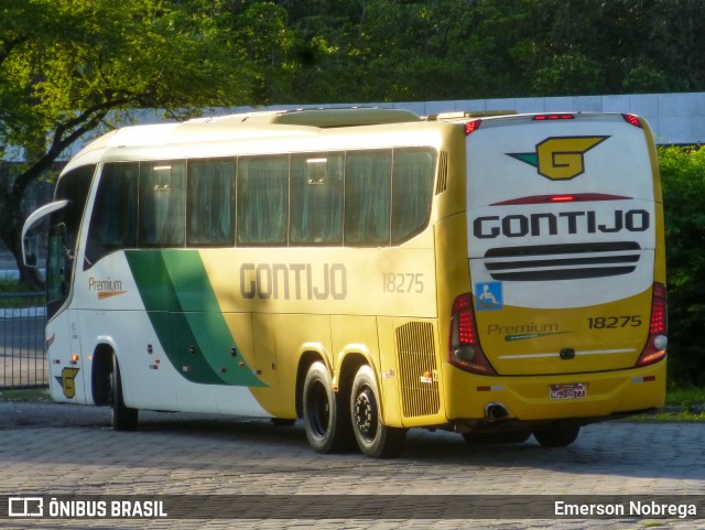 Empresa Gontijo de Transportes 18275 na cidade de João Pessoa, Paraíba, Brasil, por Emerson Nobrega. ID da foto: 11187214.