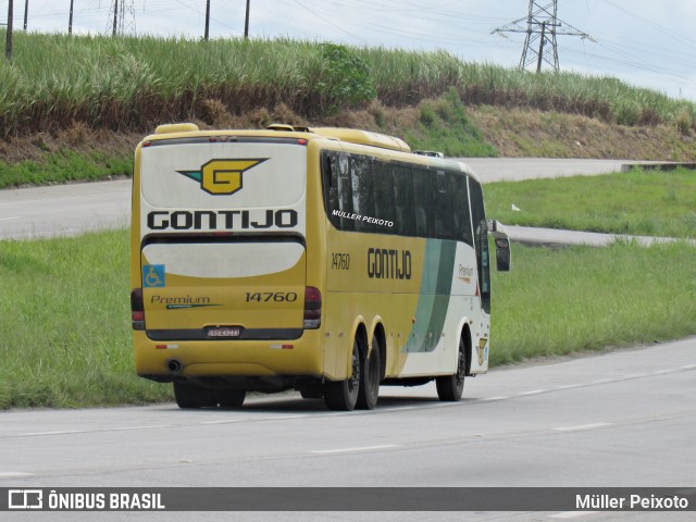 Empresa Gontijo de Transportes 14760 na cidade de Rio Largo, Alagoas, Brasil, por Müller Peixoto. ID da foto: 11185300.