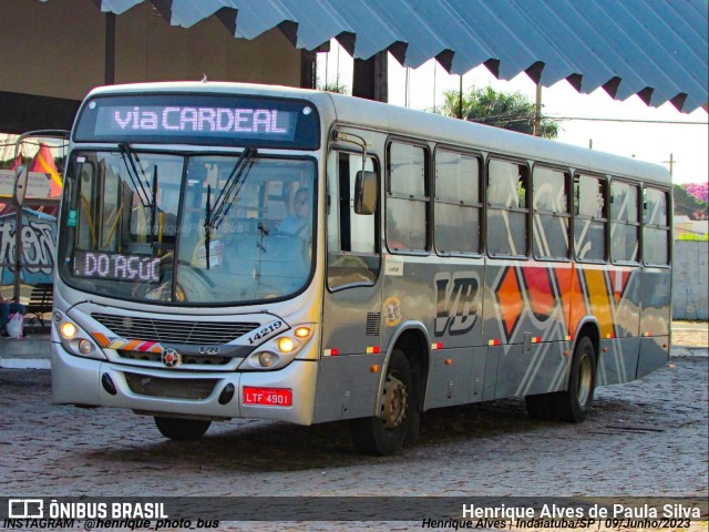 VB Transportes e Turismo 14219 na cidade de Indaiatuba, São Paulo, Brasil, por Henrique Alves de Paula Silva. ID da foto: 11185388.