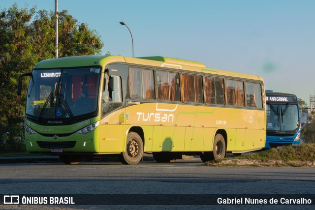 Tursan - Turismo Santo André 661 na cidade de Resende, Rio de Janeiro, Brasil, por Gabriel Nunes de Carvalho. Número da foto: #11187473.