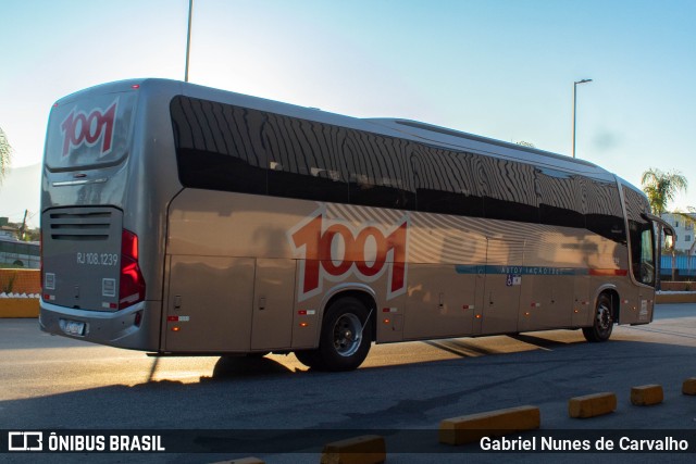 Auto Viação 1001 RJ 108.1239 na cidade de Resende, Rio de Janeiro, Brasil, por Gabriel Nunes de Carvalho. Número da foto: #11187502.