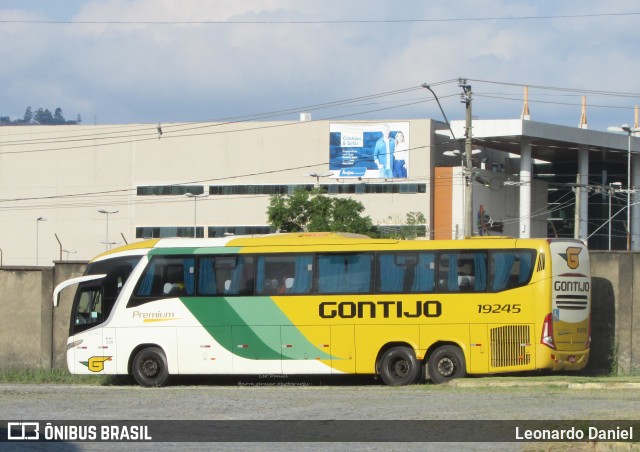 Empresa Gontijo de Transportes 19245 na cidade de Juiz de Fora, Minas Gerais, Brasil, por Leonardo Daniel. ID da foto: 11189779.