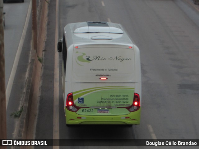 Rio Negro Fretamento e Turismo 62422 na cidade de Belo Horizonte, Minas Gerais, Brasil, por Douglas Célio Brandao. ID da foto: 11188883.