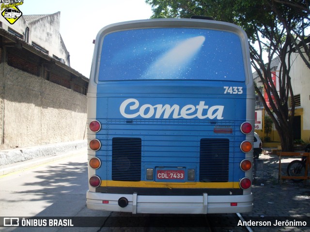 Viação Cometa 7433 na cidade de Rio de Janeiro, Rio de Janeiro, Brasil, por Anderson Jerônimo. ID da foto: 11188014.