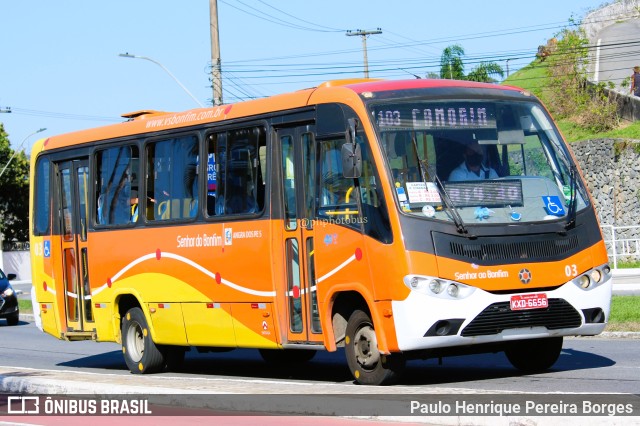Viação Senhor do Bonfim 03 na cidade de Angra dos Reis, Rio de Janeiro, Brasil, por Paulo Henrique Pereira Borges. Número da foto: #11190010.