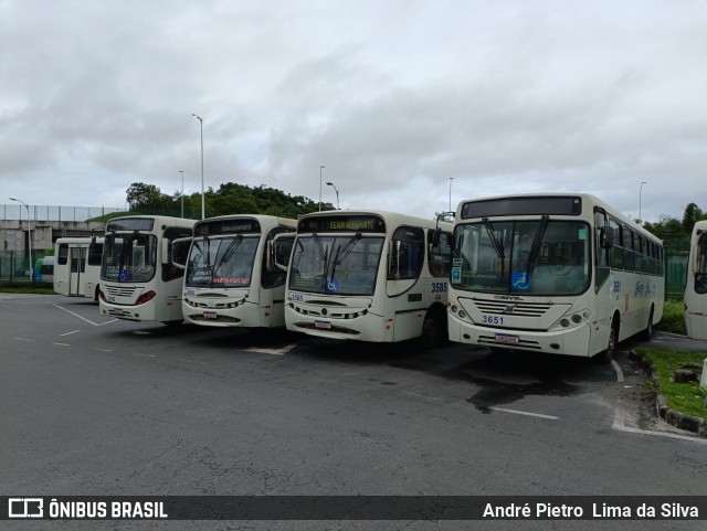 Expresso Vitória Bahia 3651 na cidade de Lauro de Freitas, Bahia, Brasil, por André Pietro  Lima da Silva. Número da foto: #11187954.