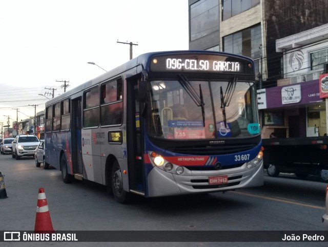 Guarulhos Transportes 33.607 na cidade de Guarulhos, São Paulo, Brasil, por João Pedro. Número da foto: #11188049.