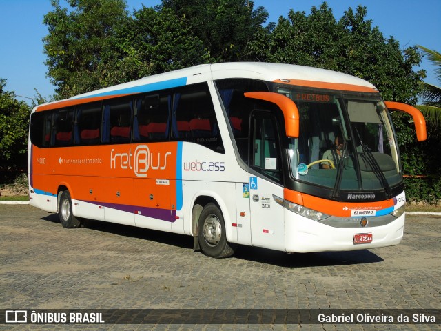 FretBus Fretamento e Turismo 4010 na cidade de Belford Roxo, Rio de Janeiro, Brasil, por Gabriel Oliveira da Silva. Número da foto: #11189091.