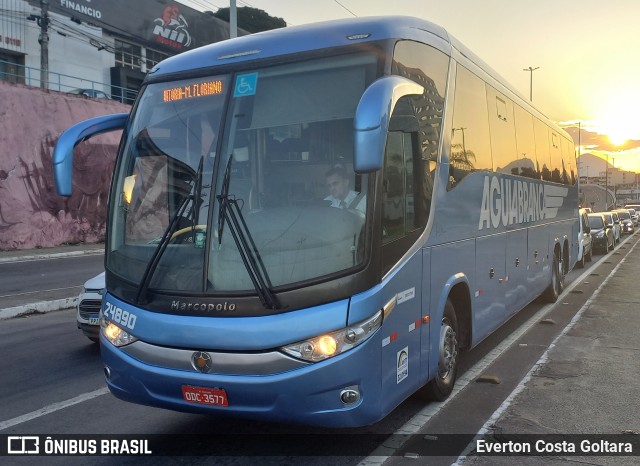 Viação Águia Branca 24890 na cidade de Cariacica, Espírito Santo, Brasil, por Everton Costa Goltara. Número da foto: #11188058.