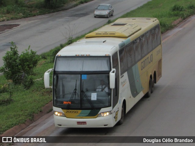 Empresa Gontijo de Transportes 20090 na cidade de Belo Horizonte, Minas Gerais, Brasil, por Douglas Célio Brandao. ID da foto: 11189333.