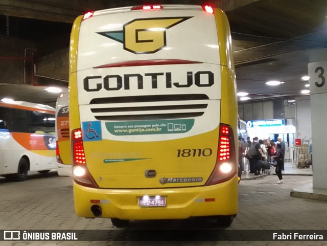 Empresa Gontijo de Transportes 18110 na cidade de Belo Horizonte, Minas Gerais, Brasil, por Fabri Ferreira. Número da foto: #11188967.