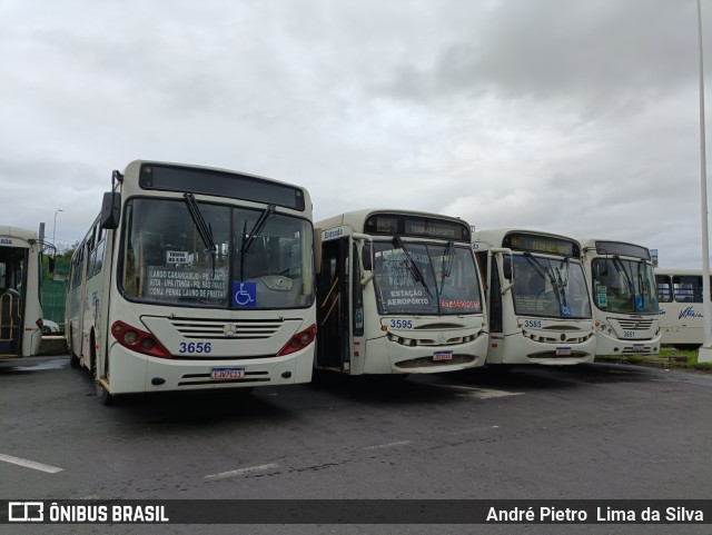 Expresso Vitória Bahia 3656 na cidade de Lauro de Freitas, Bahia, Brasil, por André Pietro  Lima da Silva. Número da foto: #11187957.
