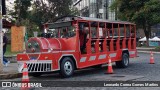 Ônibus Particulares Trenzinho de Nova Friburgo na cidade de Nova Friburgo, Rio de Janeiro, Brasil, por Leonardo Correa Gomes Martins. ID da foto: :id.