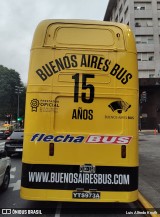 Flecha Bus Yts973a na cidade de Buenos Aires, Argentina, por Luis Alfredo Knuth. ID da foto: :id.