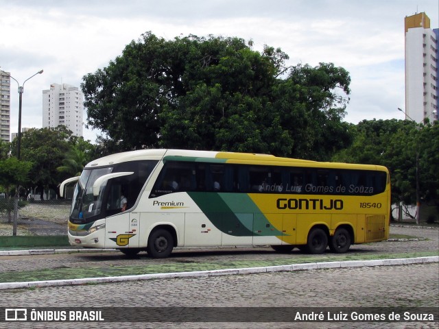 Empresa Gontijo de Transportes 18540 na cidade de Fortaleza, Ceará, Brasil, por André Luiz Gomes de Souza. ID da foto: 11192642.