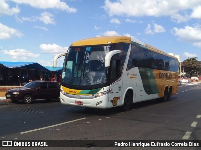 Empresa Gontijo de Transportes 19175 na cidade de Goiânia, Goiás, Brasil, por Pedro Henrique Eufrasio Correia Dias. ID da foto: 11190834.