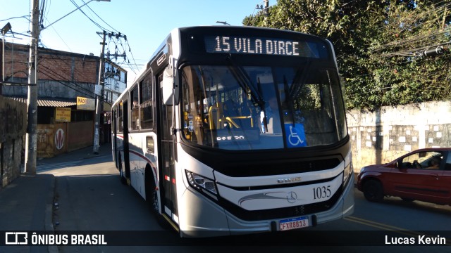 Del Rey Transportes 1035 na cidade de Carapicuíba, São Paulo, Brasil, por Lucas Kevin. Número da foto: #11191363.