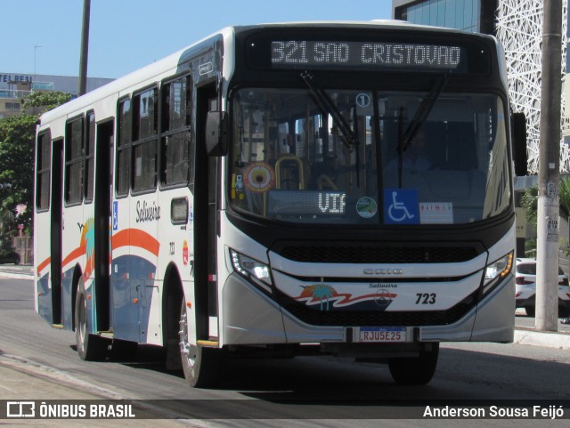Auto Viação Salineira 723 na cidade de Cabo Frio, Rio de Janeiro, Brasil, por Anderson Sousa Feijó. Número da foto: #11192646.