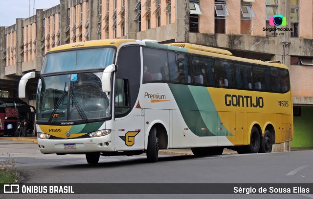 Empresa Gontijo de Transportes 14595 na cidade de Limeira, São Paulo, Brasil, por Sérgio de Sousa Elias. ID da foto: 11192792.