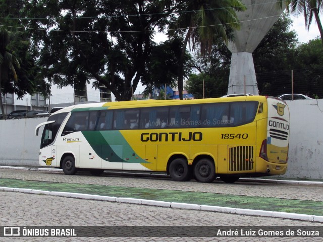 Empresa Gontijo de Transportes 18540 na cidade de Fortaleza, Ceará, Brasil, por André Luiz Gomes de Souza. ID da foto: 11192648.