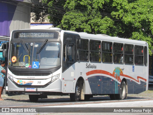 Auto Viação Salineira 717 na cidade de Cabo Frio, Rio de Janeiro, Brasil, por Anderson Sousa Feijó. Número da foto: #11192603.