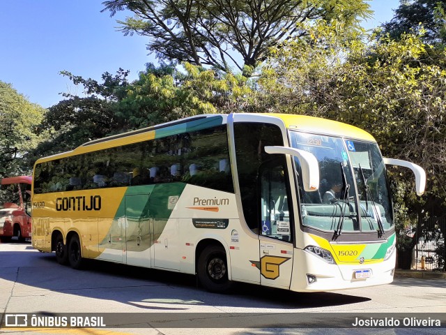 Empresa Gontijo de Transportes 15020 na cidade de São Paulo, São Paulo, Brasil, por Josivaldo Oliveira. ID da foto: 11193106.