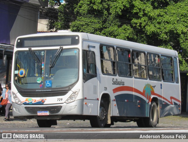 Auto Viação Salineira 729 na cidade de Cabo Frio, Rio de Janeiro, Brasil, por Anderson Sousa Feijó. Número da foto: #11192662.