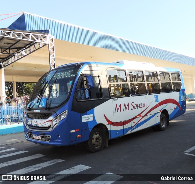 Auto Viação MM Souza Turismo 22802 na cidade de Capivari, São Paulo, Brasil, por Gabriel Correa. ID da foto: 11191429.