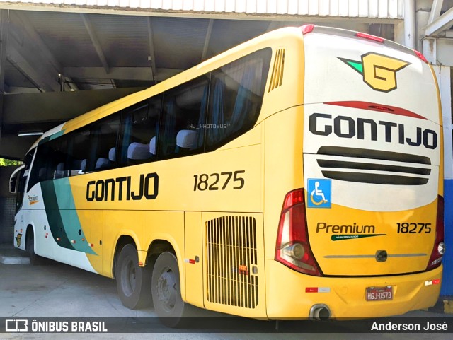 Empresa Gontijo de Transportes 18275 na cidade de Rio de Janeiro, Rio de Janeiro, Brasil, por Anderson José. Número da foto: #11192432.