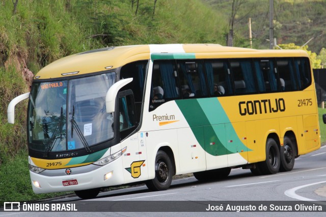 Empresa Gontijo de Transportes 21475 na cidade de Piraí, Rio de Janeiro, Brasil, por José Augusto de Souza Oliveira. ID da foto: 11192927.