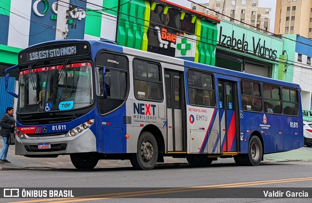 Next Mobilidade - ABC Sistema de Transporte 81.611 na cidade de São Bernardo do Campo, São Paulo, Brasil, por Valdir Garcia. Número da foto: #11196163.
