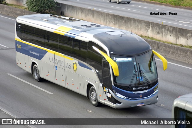 Caravellas Transportes e Turismo 2202 na cidade de Barueri, São Paulo, Brasil, por Michael  Alberto Vieira. Número da foto: #11195001.