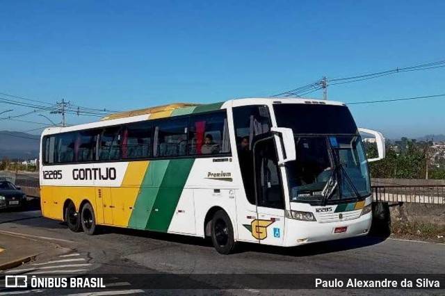 Empresa Gontijo de Transportes 12285 na cidade de Betim, Minas Gerais, Brasil, por Paulo Alexandre da Silva. ID da foto: 11194094.