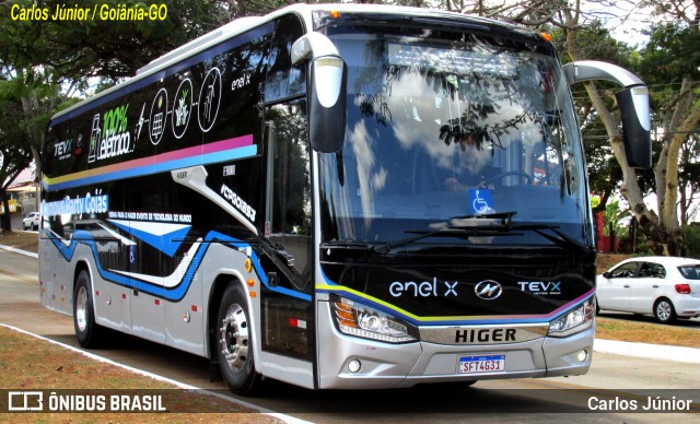 Higer KLQ111HYAEV na cidade de Goiânia, Goiás, Brasil, por Carlos Júnior. Número da foto: #11196208.