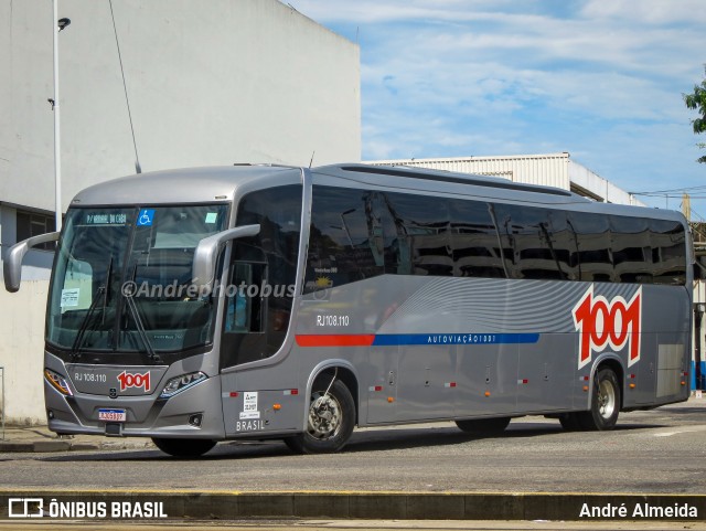 Auto Viação 1001 RJ 108.110 na cidade de Rio de Janeiro, Rio de Janeiro, Brasil, por André Almeida. Número da foto: #11193725.