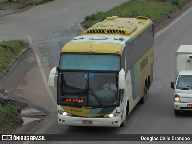 Empresa Gontijo de Transportes 17030 na cidade de Belo Horizonte, Minas Gerais, Brasil, por Douglas Célio Brandao. ID da foto: 11195123.