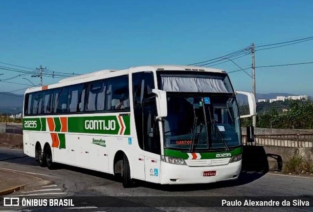 Empresa Gontijo de Transportes 20235 na cidade de Betim, Minas Gerais, Brasil, por Paulo Alexandre da Silva. ID da foto: 11194099.