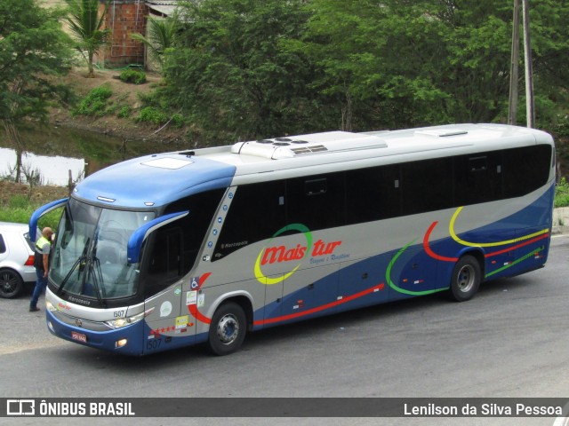 Mais Tur Turismo 1507 na cidade de Caruaru, Pernambuco, Brasil, por Lenilson da Silva Pessoa. ID da foto: 11195222.