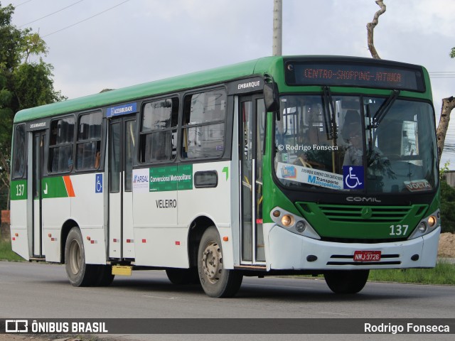 Auto Viação Veleiro 137 na cidade de Maceió, Alagoas, Brasil, por Rodrigo Fonseca. Número da foto: #11194338.
