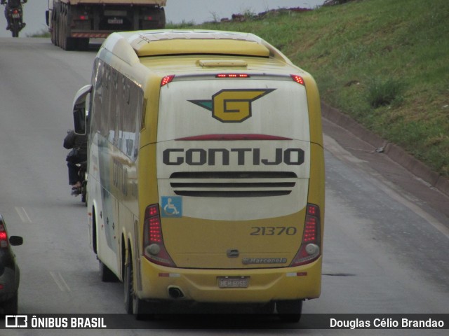 Empresa Gontijo de Transportes 21370 na cidade de Belo Horizonte, Minas Gerais, Brasil, por Douglas Célio Brandao. ID da foto: 11194286.