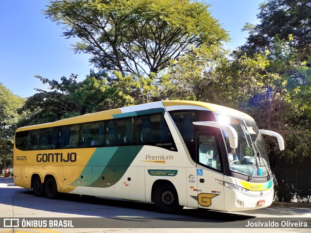 Empresa Gontijo de Transportes 18225 na cidade de São Paulo, São Paulo, Brasil, por Josivaldo Oliveira. ID da foto: 11194299.