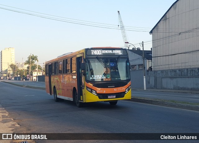 Empresa de Transportes Braso Lisboa RJ 215.019 na cidade de Niterói, Rio de Janeiro, Brasil, por Cleiton Linhares. Número da foto: #11195411.