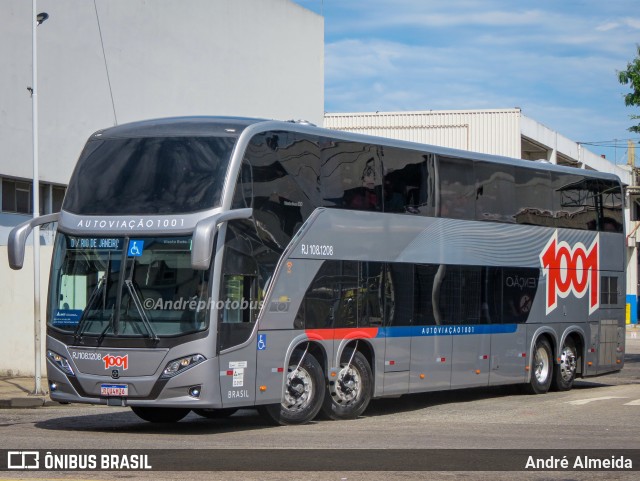 Auto Viação 1001 RJ 108.1208 na cidade de Rio de Janeiro, Rio de Janeiro, Brasil, por André Almeida. ID da foto: 11193730.