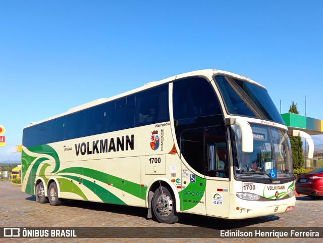 Empresa de Transportes Coletivos Volkmann 1700 na cidade de Registro, São Paulo, Brasil, por Edinilson Henrique Ferreira. Número da foto: #11195282.